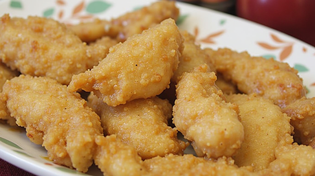 Easy Honey-Glazed Chicken Tenders with Apple