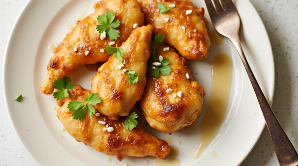 Easy Honey-Glazed Chicken Tenders with Apple